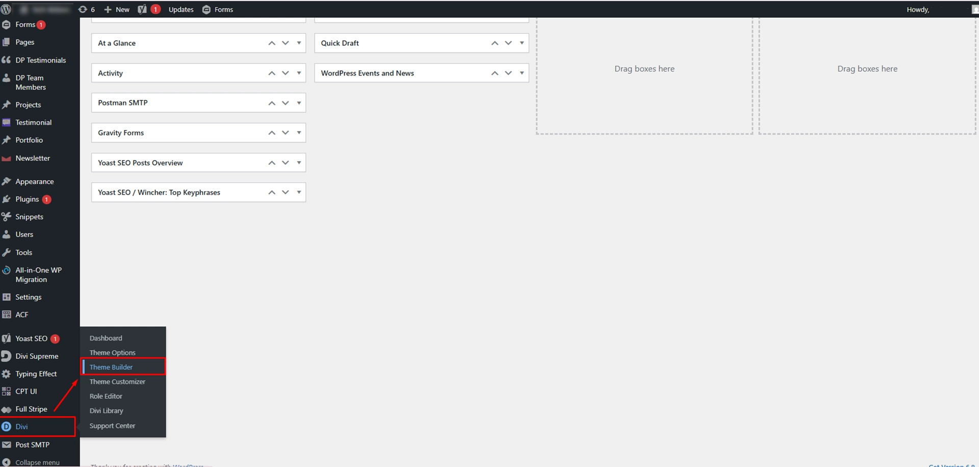 Divi Theme Builder