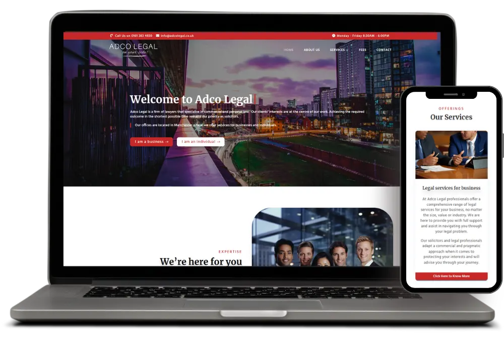 Website Design Services for Lawyers