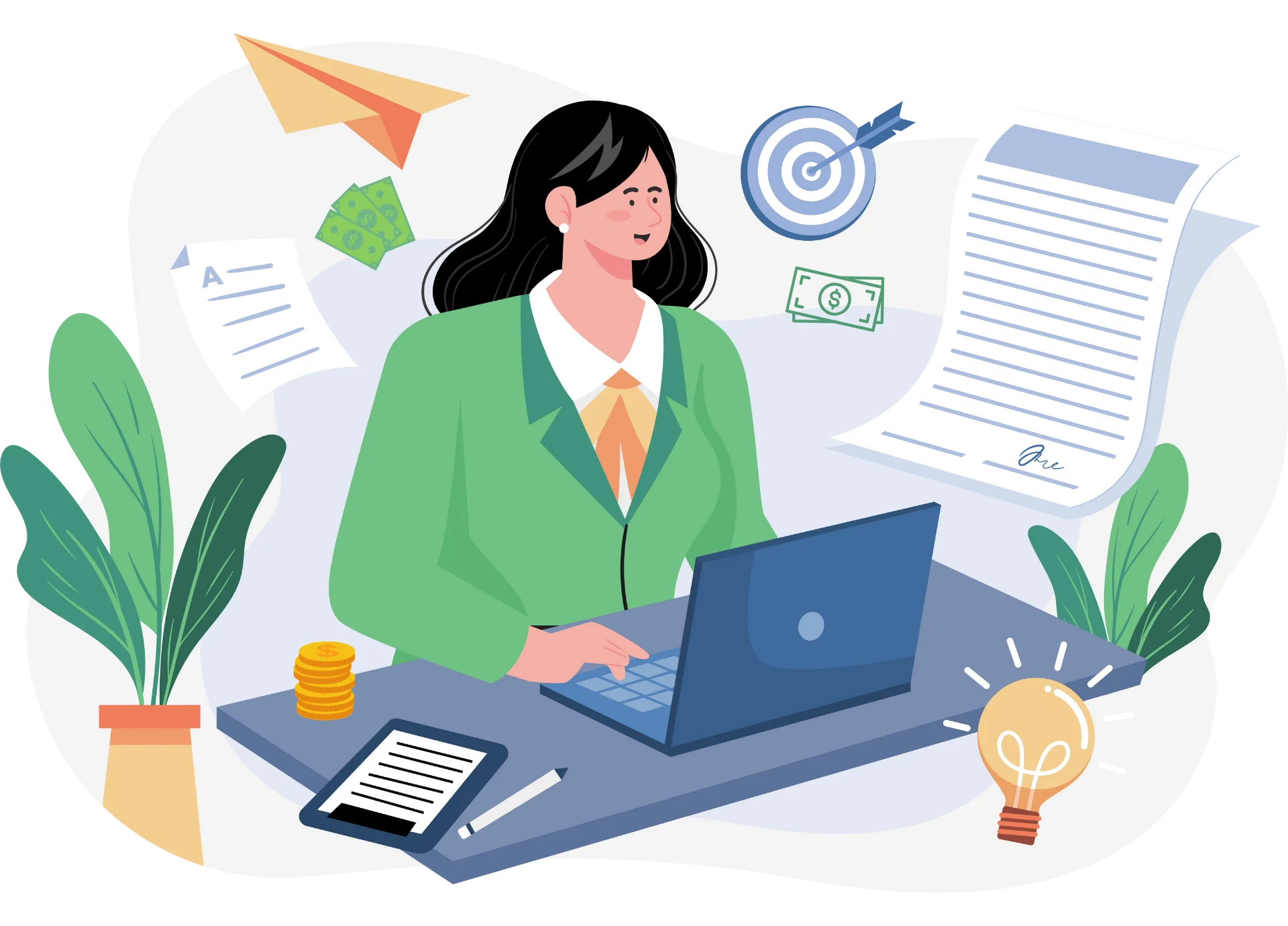 Who We Serve as Financial Content Writer