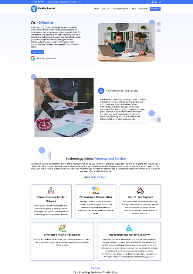 Working capital about page