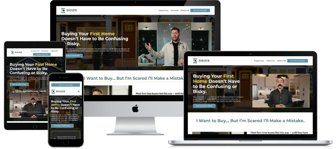Elevate real estate view on devices