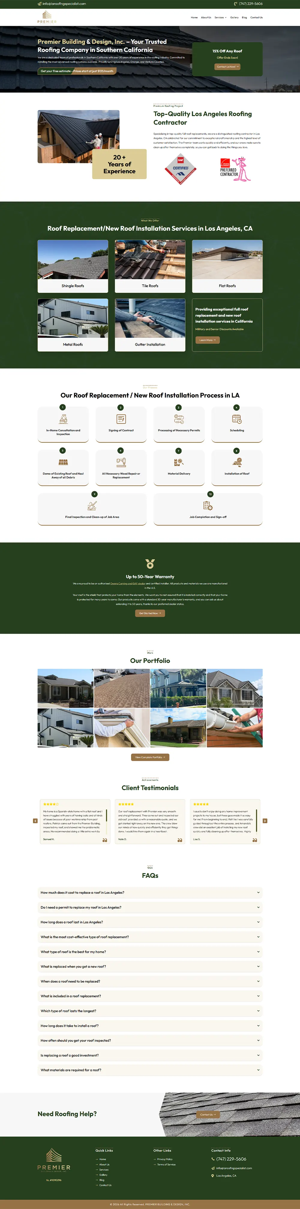 Premium building and design full home image