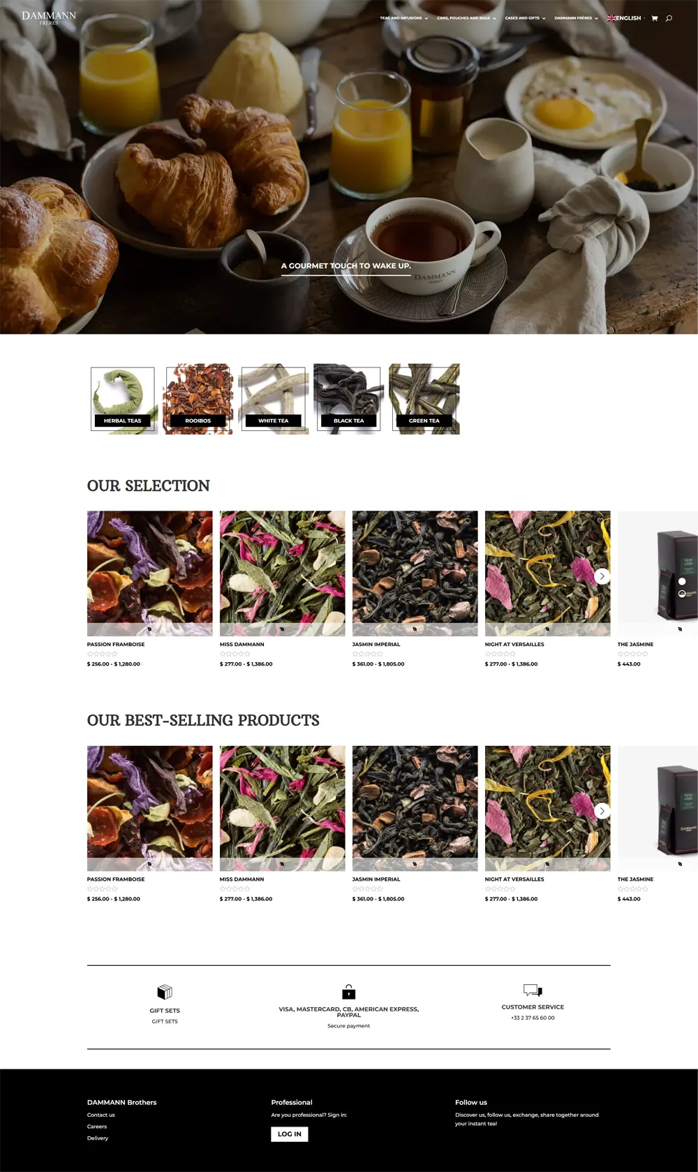 Dammann full home page